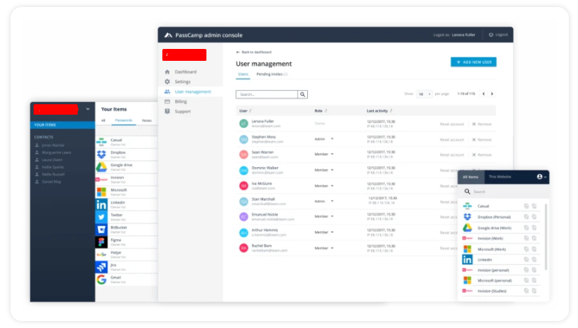 passcamp lifetime deal password dashboard