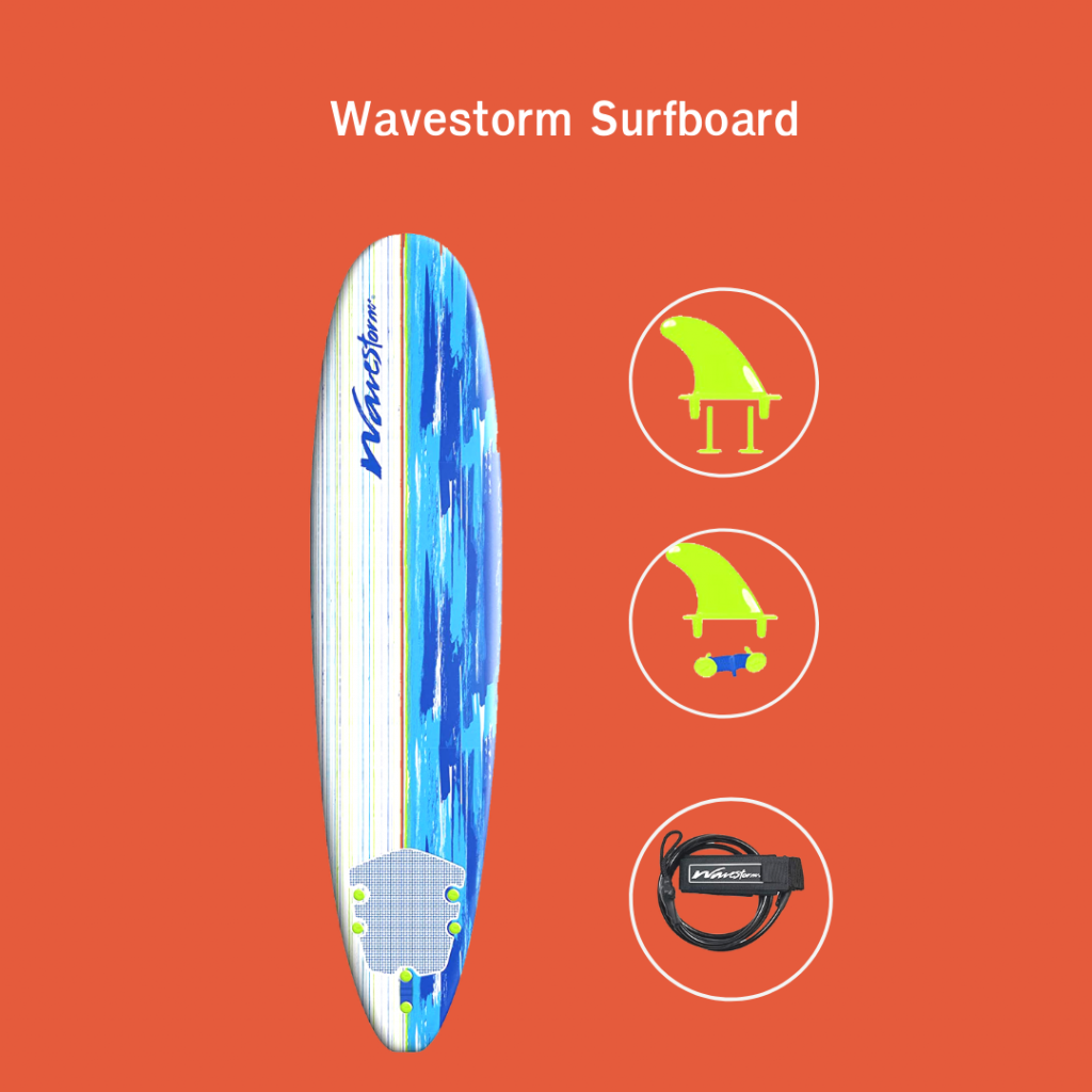 Wavestorm Surfboard one of best kite surfboard for beginners