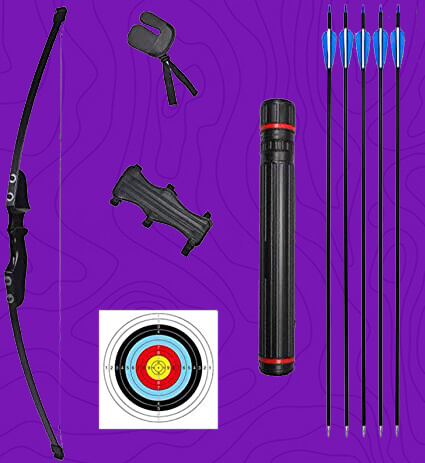 Root memory Archery Recurve Bow and Arrows Set, best bow and arrow for beginners